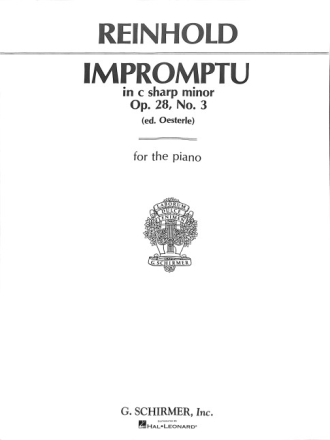 Impromptu cis-Moll op.28,3 f�r Klavier