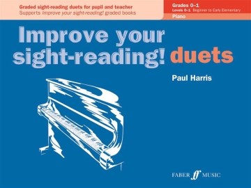 Improve your Sight-Reading - Duets Grade 0-1 for piano 4 hands (pupil and teacher) score