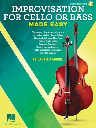 Improvisation made easy & (+Audio Access): for cello/bass