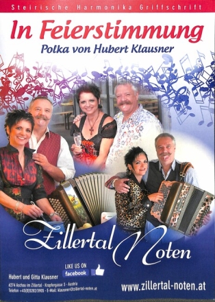 In Feierstimmung (+CD) f�r Steirische Harmonika (in Griffschrift)