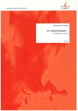 in memoriam... f�r Bassfl�te und Klavier