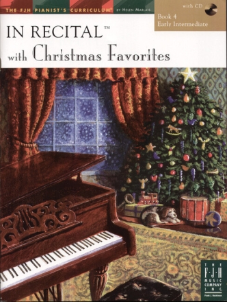 In Recital Christmas Favorites - Book 4 PIANO Instrumental Album