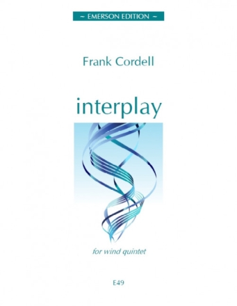 Interplay for flute, oboe, clarinet, horn and bassoon score and parts