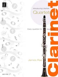 Introducing clarinet quartets for clarinets Partitur und Stimmen Easy quartets for beginners