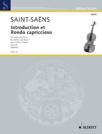 Introduction et Rondo capriccioso op. 28 f�r Violine und Klavier