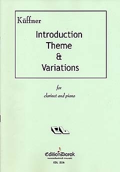 Introduction, Theme und Variations for clarinet and piano