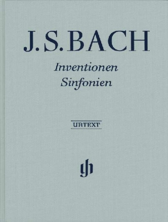 Inventionen und Sinfonien BWV772-801 f�r Klavier Neuausgabe 2015,  gebunden