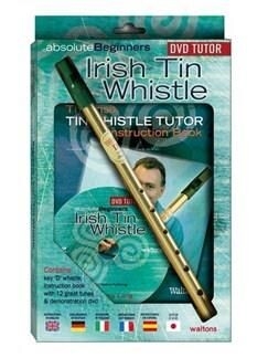 Irish Tin whistle Tutor (+DVD and Tin Whistle) for tin whistle in D