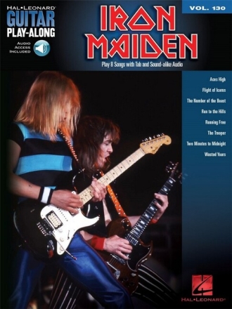 Iron Maiden (+Online Audio Access): guitar playalong vol.130 songbook vocal/guitar/tab