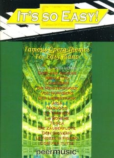 It's so easy Band 4 Famous Opera Themes for easy piano