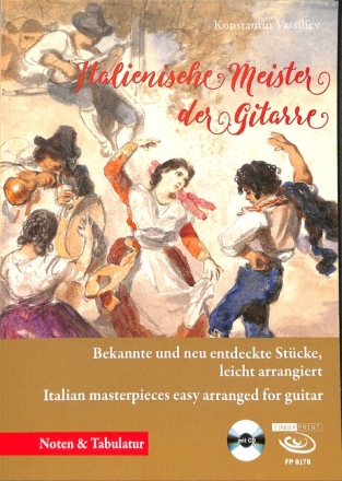 Italienische Meister der Gitarre (+CD) f�r Gitarre/Tabulatur