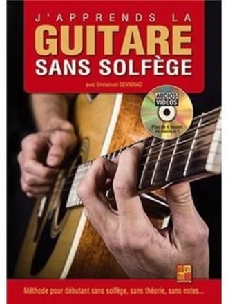 J'apprends la guitare sans solf�ge (frz) (+DVD)