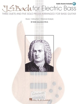 J. S. Bach for Electric Bass (+CD) for bass guitar