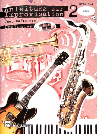 Jaap Kastelein Anleitung zur Improvisation 2 GITARRE Buch + CD
