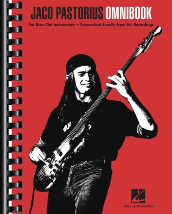 Jaco Pastorius Omnibook for bass clef instrument
