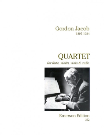 Jacob, Quartet Flute/Violin/Viola/Cello PARTITUR + STIMMEN