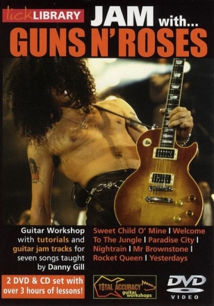 Jam with Guns n'Roses 2 DVD-Videos and CD