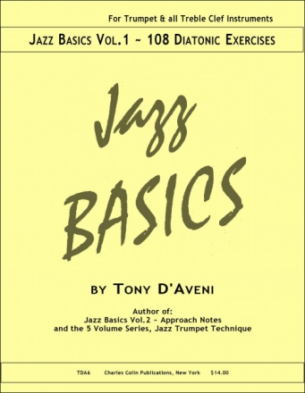 Jazz Basics vol.1 - 108 Diatonic Exercises for trumpet