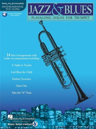 Jazz & Blues (+CD): for trumpet playalong solos