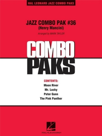 Jazz Combo Pak No. 36 (Henry Mancini) for big band piano/conductor