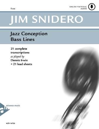 Jazz Conception (+CD) - Etudes for Jazz Phrasing for String Bass (with 21 Lead Sheets)