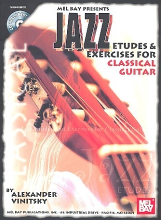 Jazz etudes and exercises (+Online Audio): for CLASSICAL GUITAR