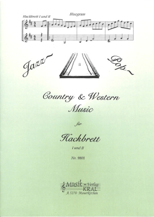 Jazz-, Pop-, Country-, Western-Musik f�r 1-2 Hackbretter Spielpartitur