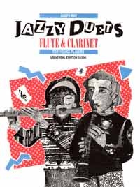 Jazzy Duets for flute and clarinet