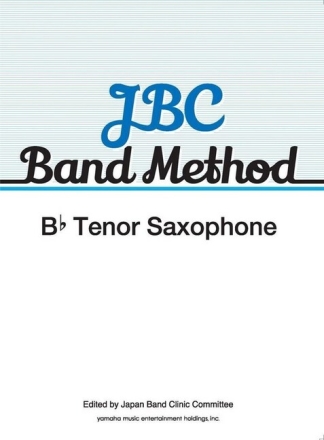 JBC Band Method for concert band bb tenor saxophone