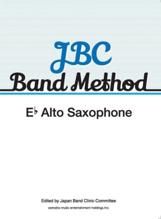 JBC Band Method for concert band eb alto saxophone