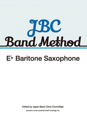 JBC Band Method for concert band eb baritone saxophone