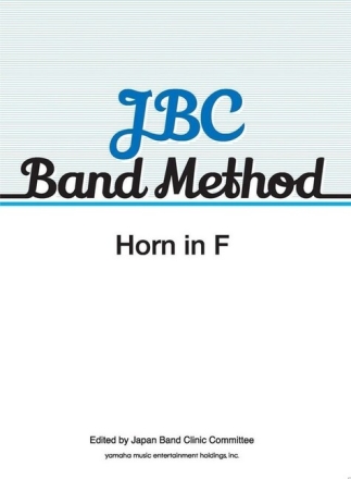 JBC Band Method for concert band horn in F