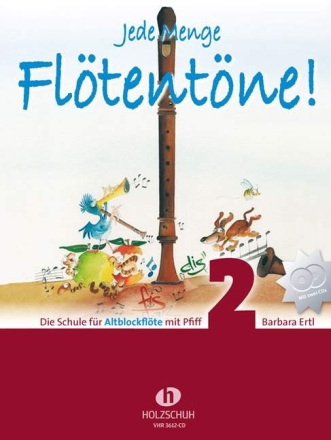 Jede Menge Fl�tent�ne Band 2 (+2 CD's) f�r Altblockfl�te