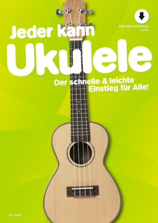 Jeder kann Ukulele (+Online-Audio) f�r Ukulele/Tabulatur