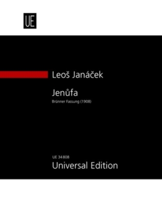 Jenufa Studienpartitur /dt/en/tschech) Neuausgabe 2012