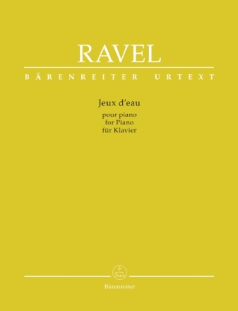 Jeux d'eau f�r Klavier