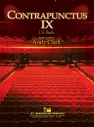 Johann Sebastian Bach, Contrapunctus IX CONCERT BAND PARTITUR + STIMMEN