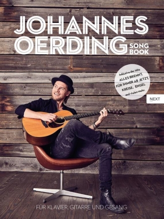 Johannes Oerding Songbook: Songbook Klavier/Gesang/Gitarre