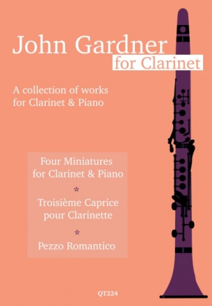 John Gardner for Clarinet Clarinet, Piano
