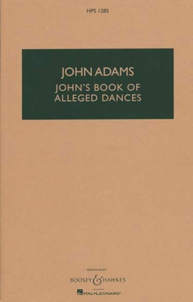 John's Book of alleged Dances (+CD) f�r Streichquartett und Zuspiel-CD Studienpartitur
