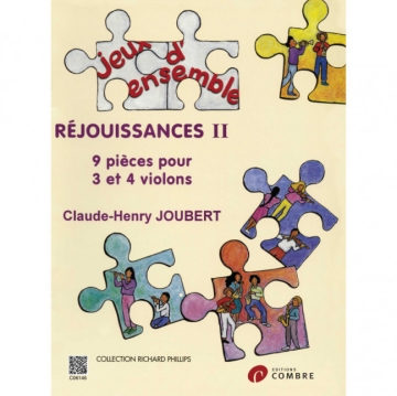 JOUBERT Claude-Henry R�jouissances II (9 pi�ces) 3 et 4 violons Partition