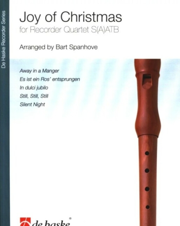 Joy of Christmas for 4 recorders (S(A)ATB) score and parts
