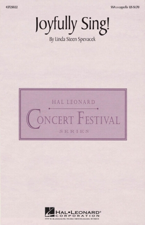 Joyfully Sing! for female choir (SSA) and piano choral score