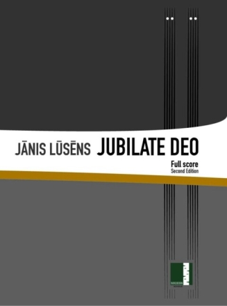 Jubilate Deo - Second Edition for mixed chorus, organ, handbells and 6 orchestra percussionists score
