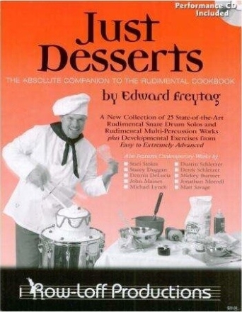 Just Desserts (+CD) for snare drum