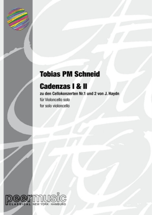 Kadenzen 1 und 2 zu den Cellokonzerten Nr.1 und 2 von J. Haydn f�r Violoncello