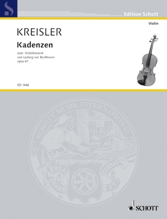 Kadenzen f�r Violine