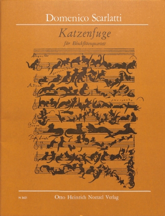 Katzenfuge f�r 4 Blockfl�ten (SATB)