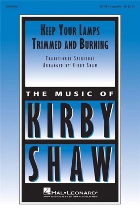 Keep Your Lamps Trimmed and Burning for mixed choir a cappella choral score