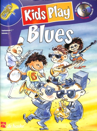 Kids play Blues (+CD) f�r Euphonium im Bass- und Violinschl�ssel
